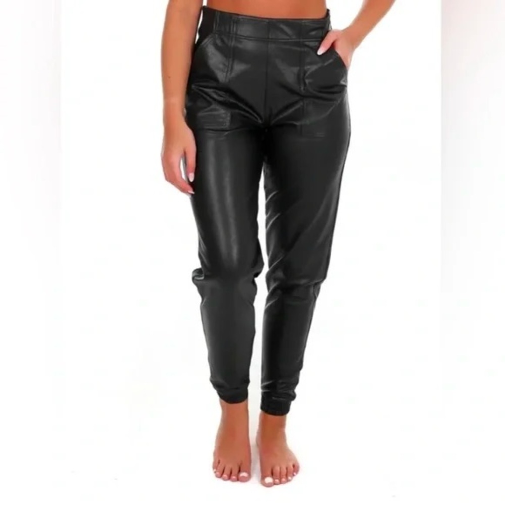 Spanx Faux Leather jogger | size L